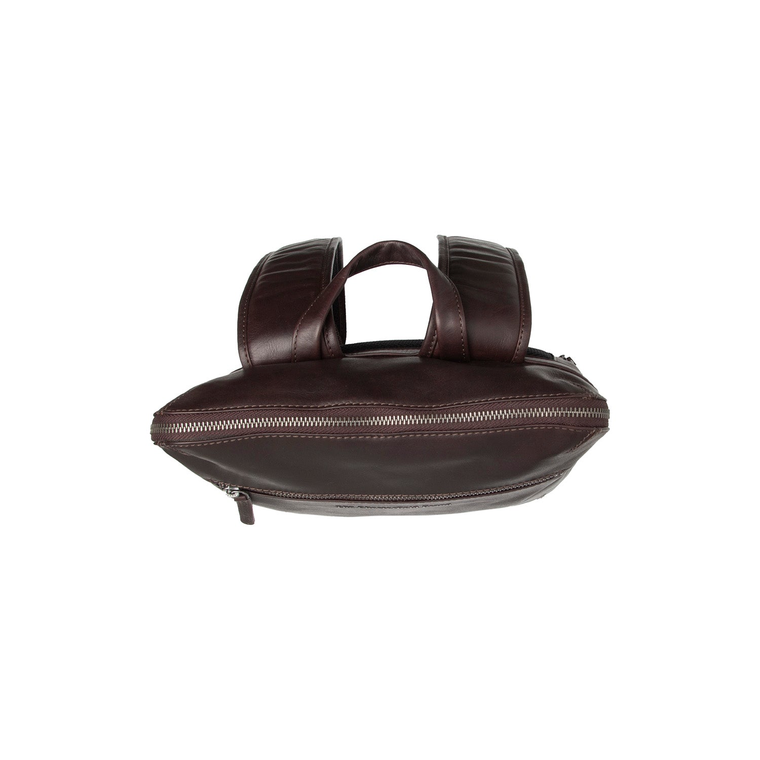 Brown Leather Laptop Backpack Filmore, product view 2