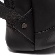 Black Leather Laptop Backpack Larsson, detail view 5