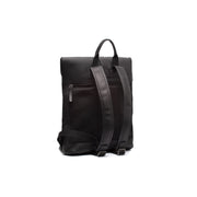 Black Leather Laptop Backpack Larsson, detail view 6