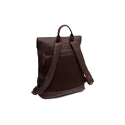 Brown Leather Laptop Backpack Larsson, detail view 4