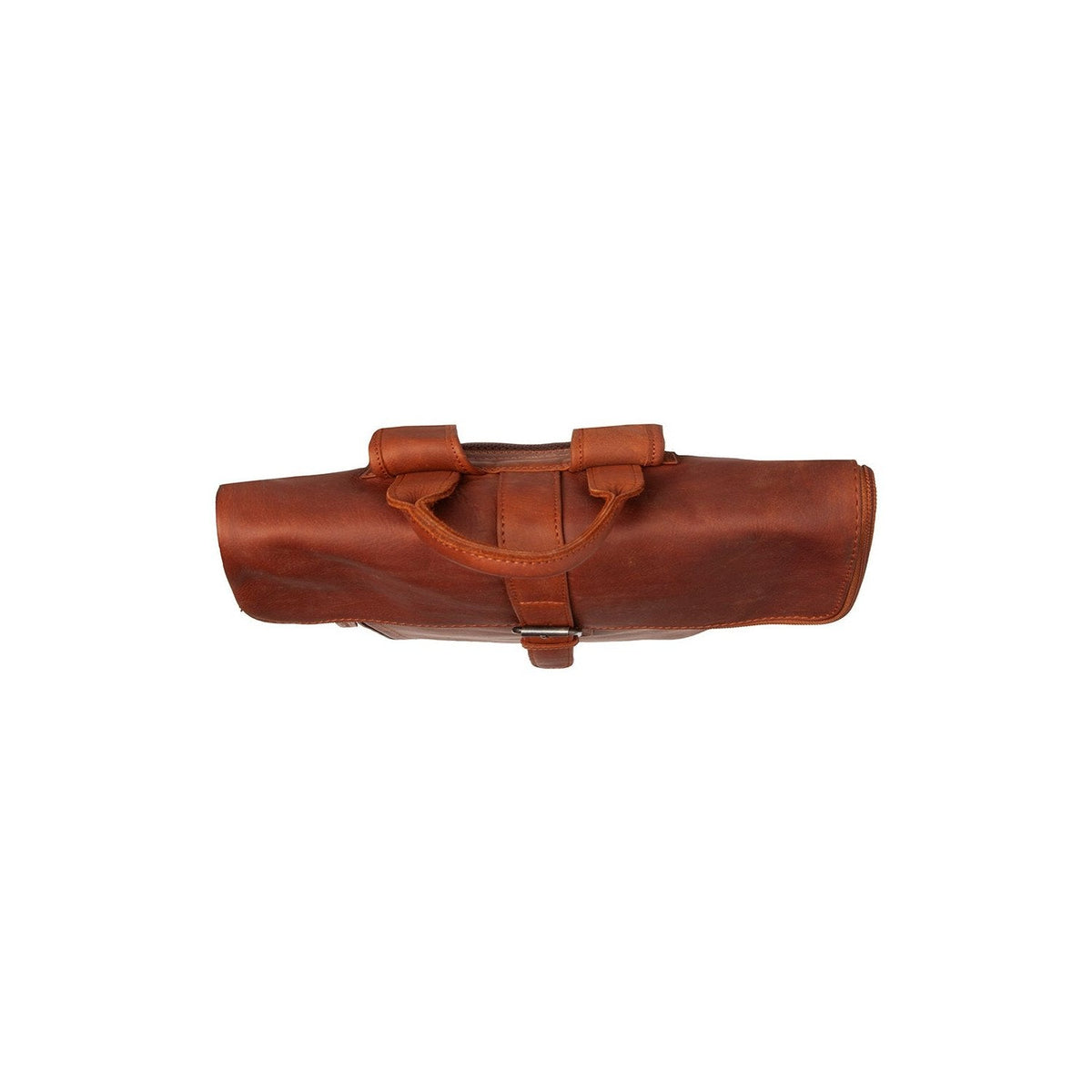 Cognac Leather Laptop Backpack Larsson, detail view 3
