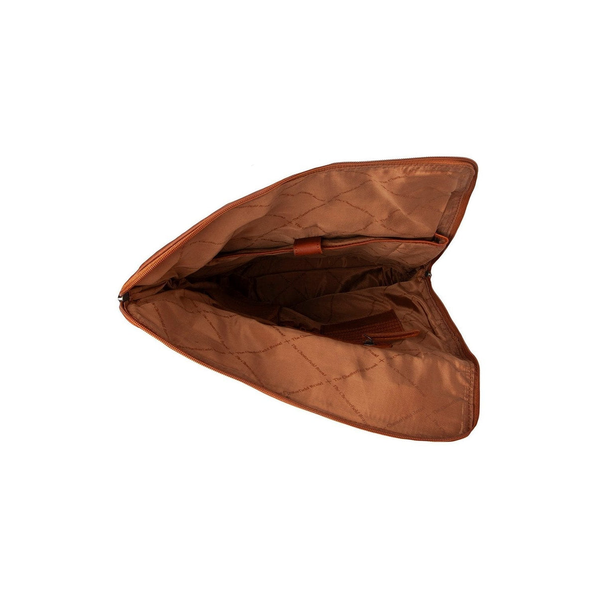 Cognac Leather Laptop Backpack Larsson, detail view 4