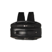 Black Leather Laptop Backpack Maggiore, detail view 3