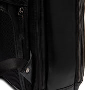 Black Leather Laptop Backpack Maggiore, detail view 5