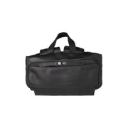Black Leather Laptop Backpack Rich, detail view 6