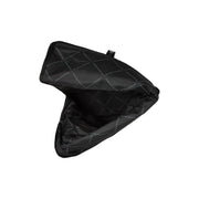 Black Leather Laptop Backpack Savona, detail view 4