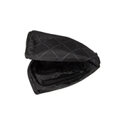 Black Leather Laptop Backpack Trondheim, detail view 4