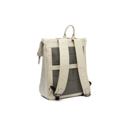 Off White Leather Laptop Backpack Trondheim, detail view 5