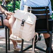 Trondheim Full-Grain Leather Laptop Backpack – alternate product view 2