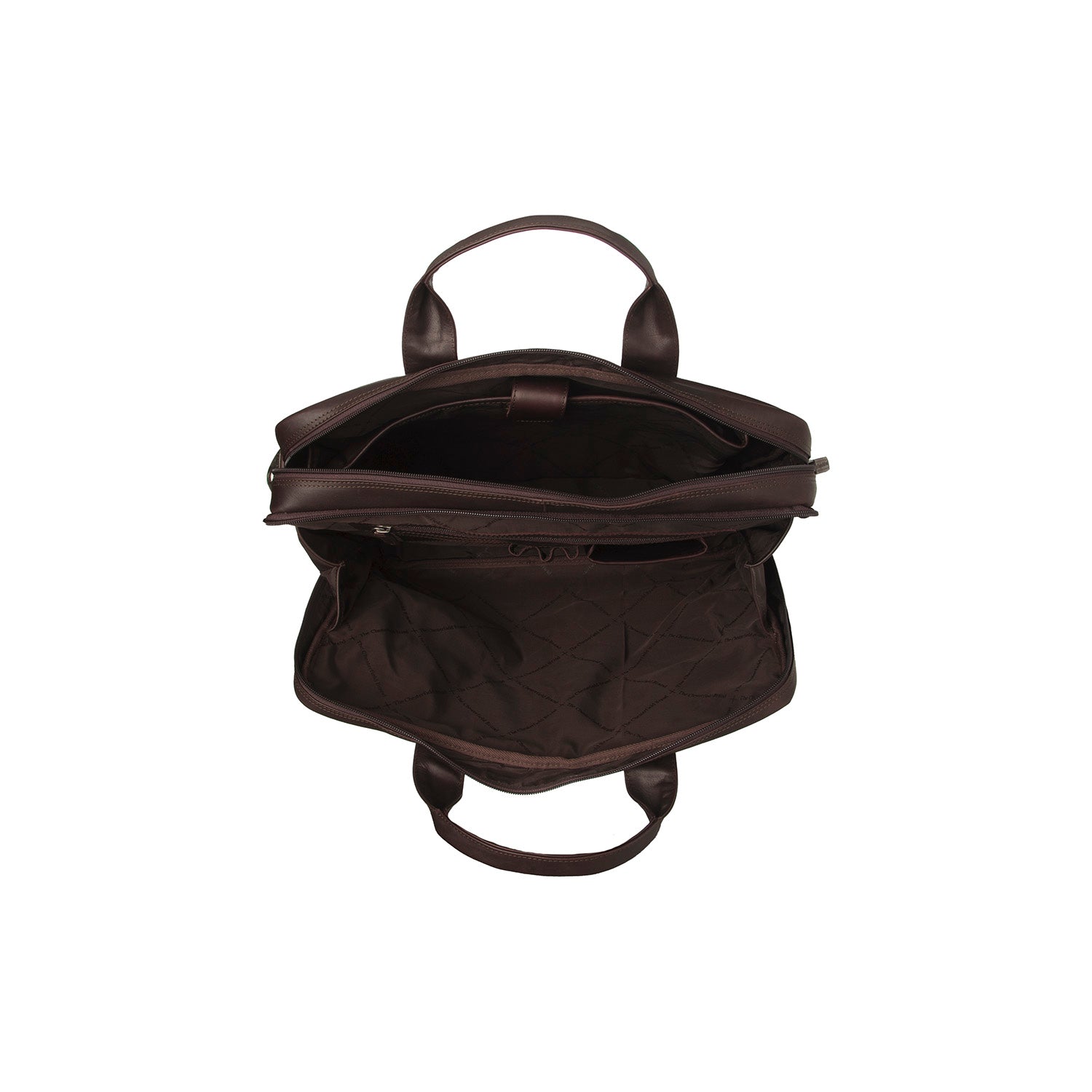 Brown Leather Laptop Bag Frazer, detail view 4