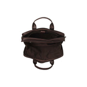 Brown Leather Laptop Bag Frazer, detail view 4