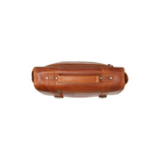 Cognac Leather Laptop Bag Imperia, detail view 4