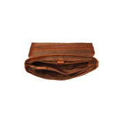 Cognac Leather Laptop Bag Imperia, detail view 5