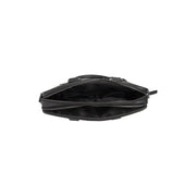 Black Leather Laptop Bag Montara, detail view 6