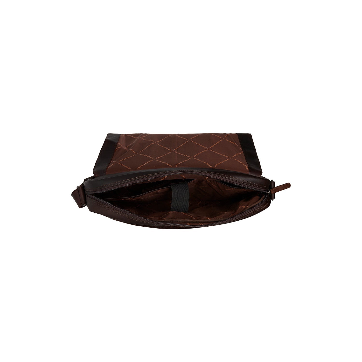Brown Leather Laptop Bag Richard, detail view 1