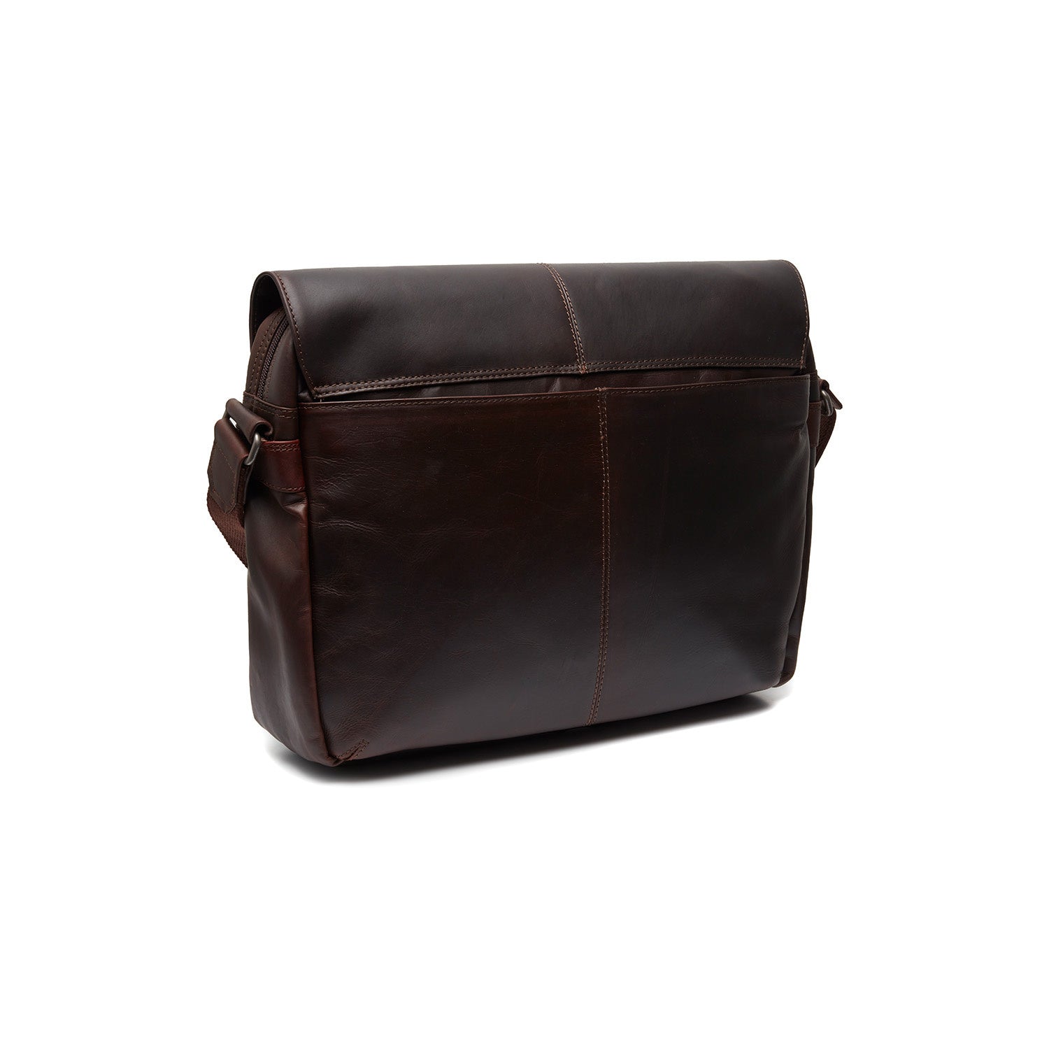 Brown Leather Laptop Bag Richard, detail view 5