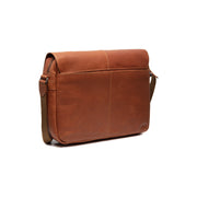 Cognac Leather Laptop Bag Richard, detail view 5