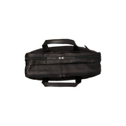 Black Leather Laptop Bag Ryan, detail view 4