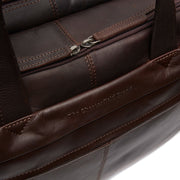 Brown Leather Laptop Bag Ryan, product view 3