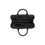 Black Leather Laptop Bag Tilbury, detail view 4