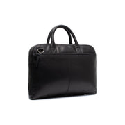 Black Leather Laptop Bag Tilbury, detail view 6