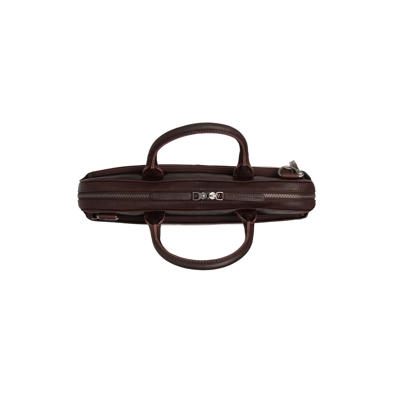 Brown Leather Laptop Bag Tilbury, product view 3