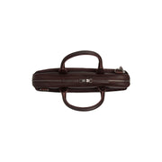 Brown Leather Laptop Bag Tilbury, product view 3