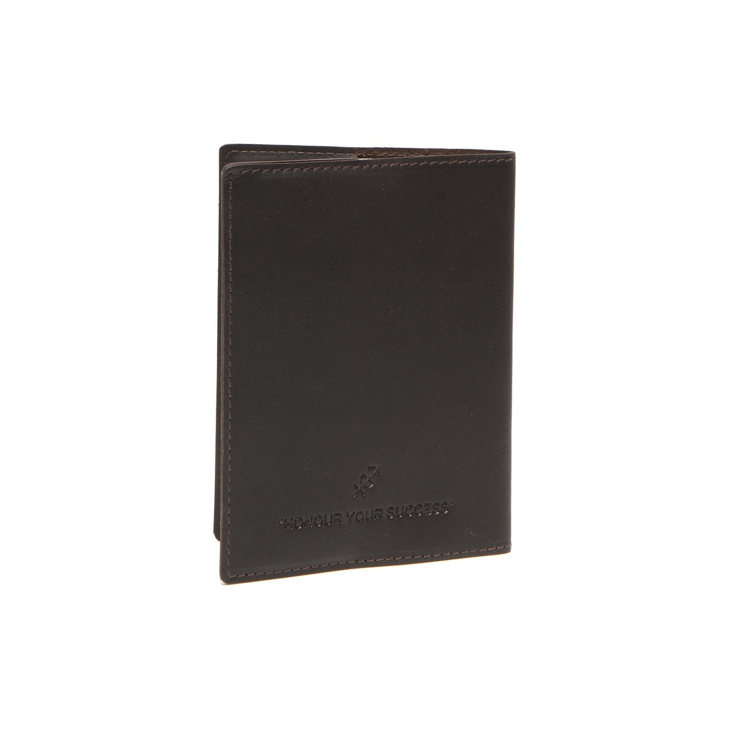 Brown Leather Passport Case, product view 3