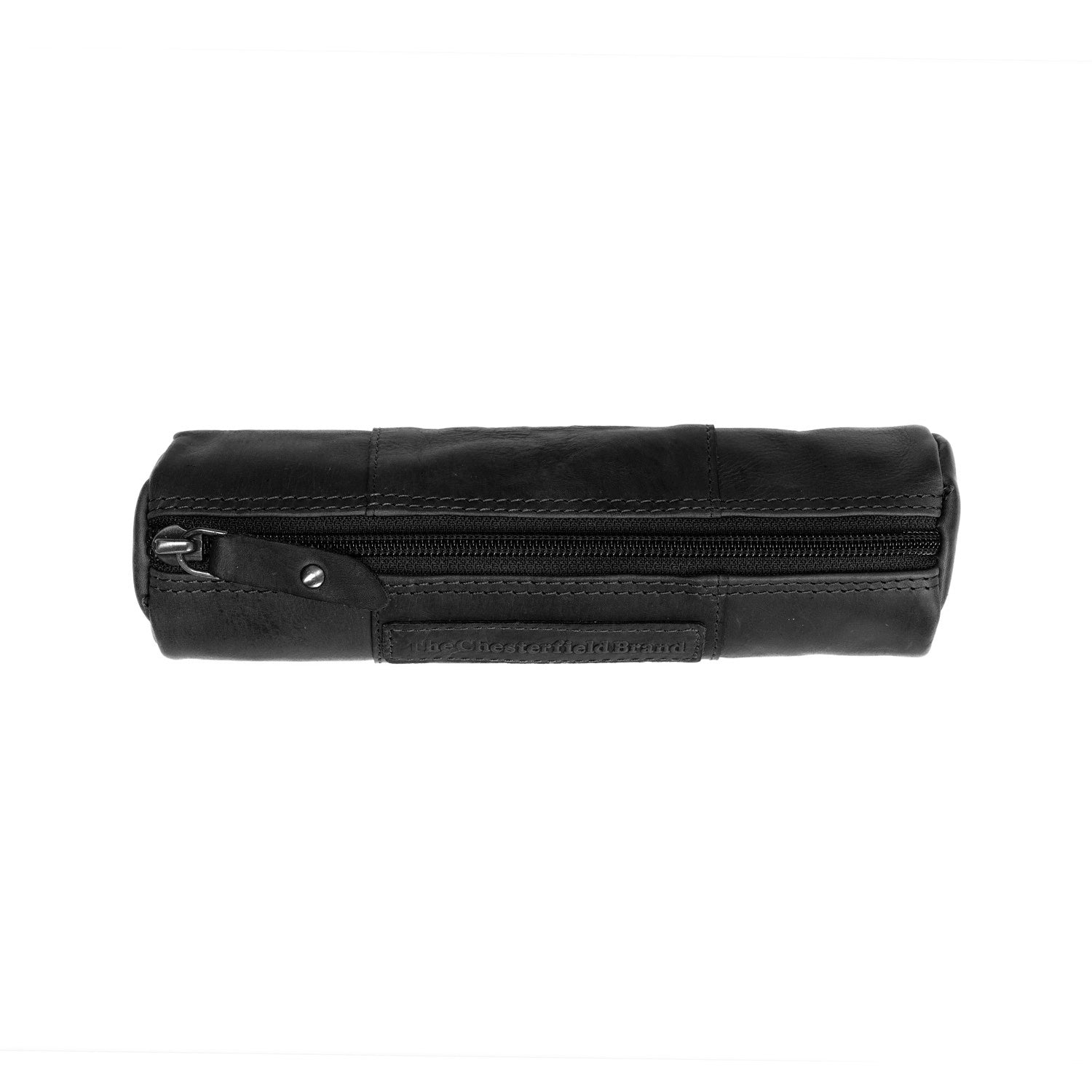 Black Leather Pencil Case Lea, product view 3