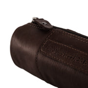 Brown Leather Pencil Case Lea, product view 3
