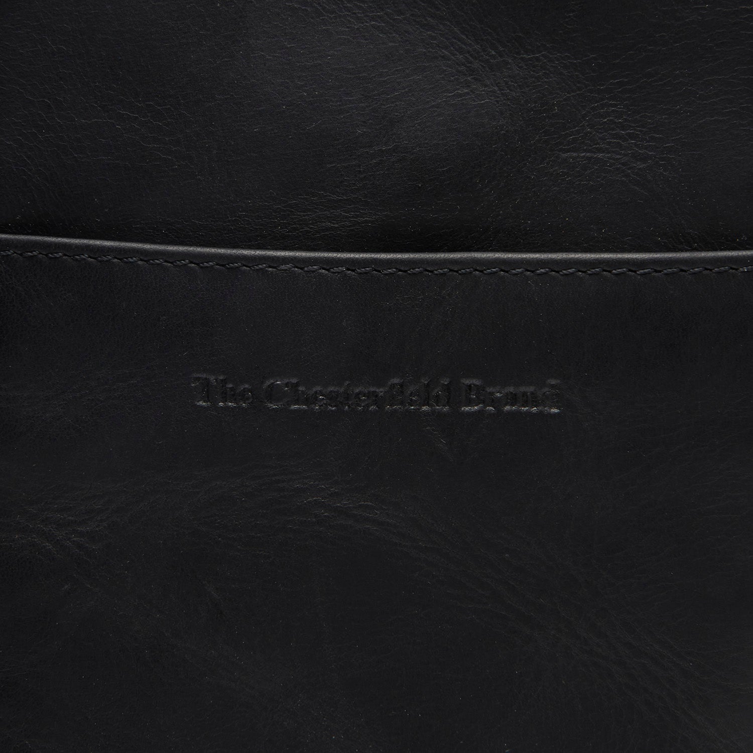 Black Leather Phone Bag Alesund, detail view 1