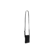 Black Leather Phone Bag Alesund, product view 2