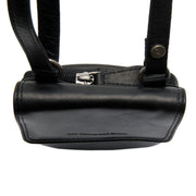 Black Leather Phone Bag Langley, detail view 1