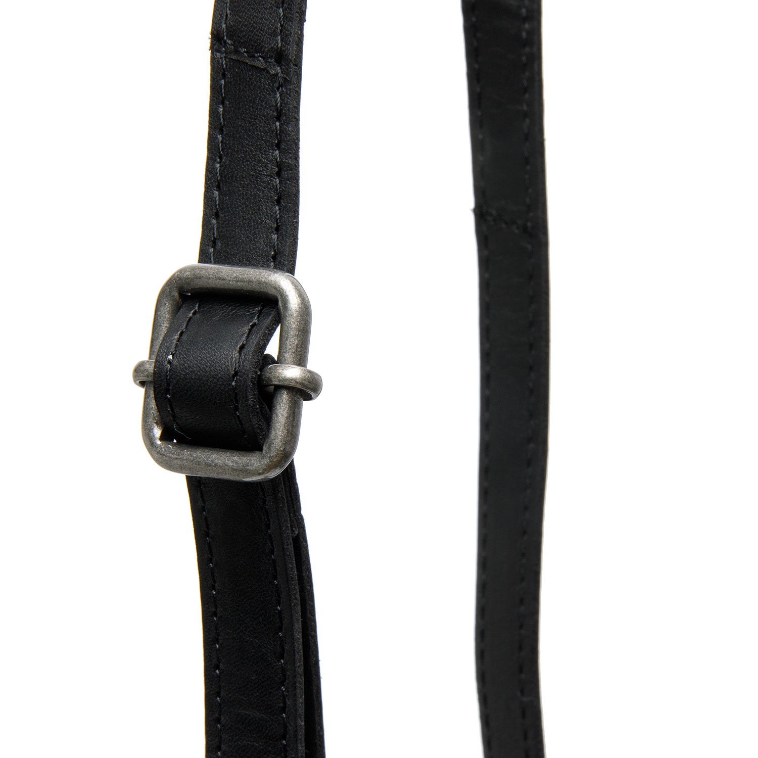 Black Leather Phone Bag Langley, detail view 5