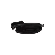 Black Leather Phone Bag Langley, product view 3