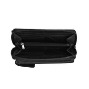 Black Leather Phone Bag Malaga, product view 3