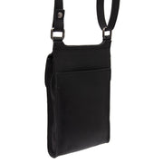 Black Leather Phone Bag Nebra, detail view 5