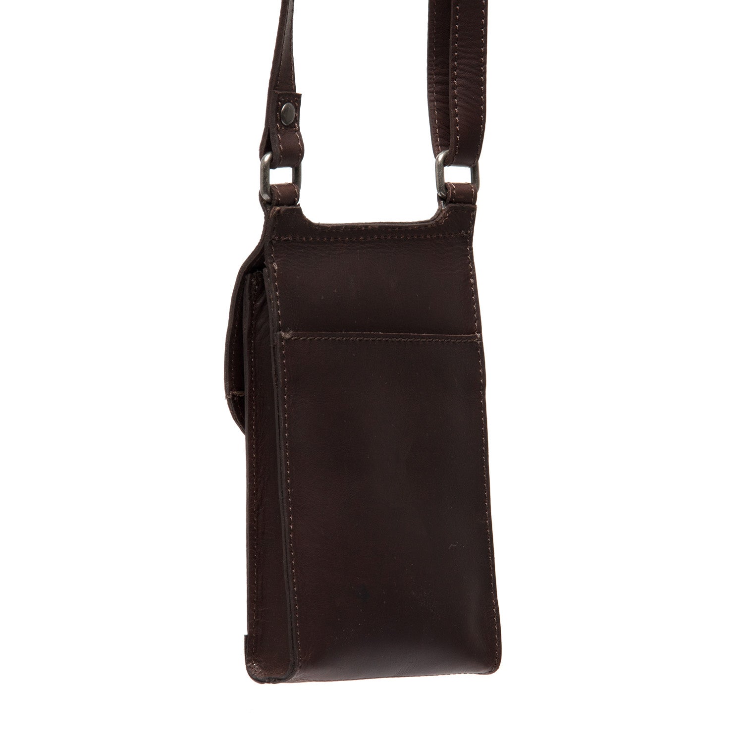 Brown Leather Phone Bag Nebra, detail view 4