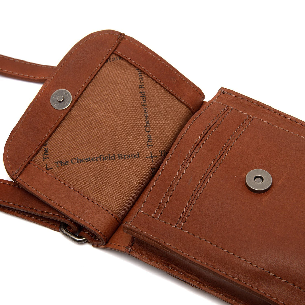 Nebra Full-Grain Leather Phone Bag – alternate product view 3