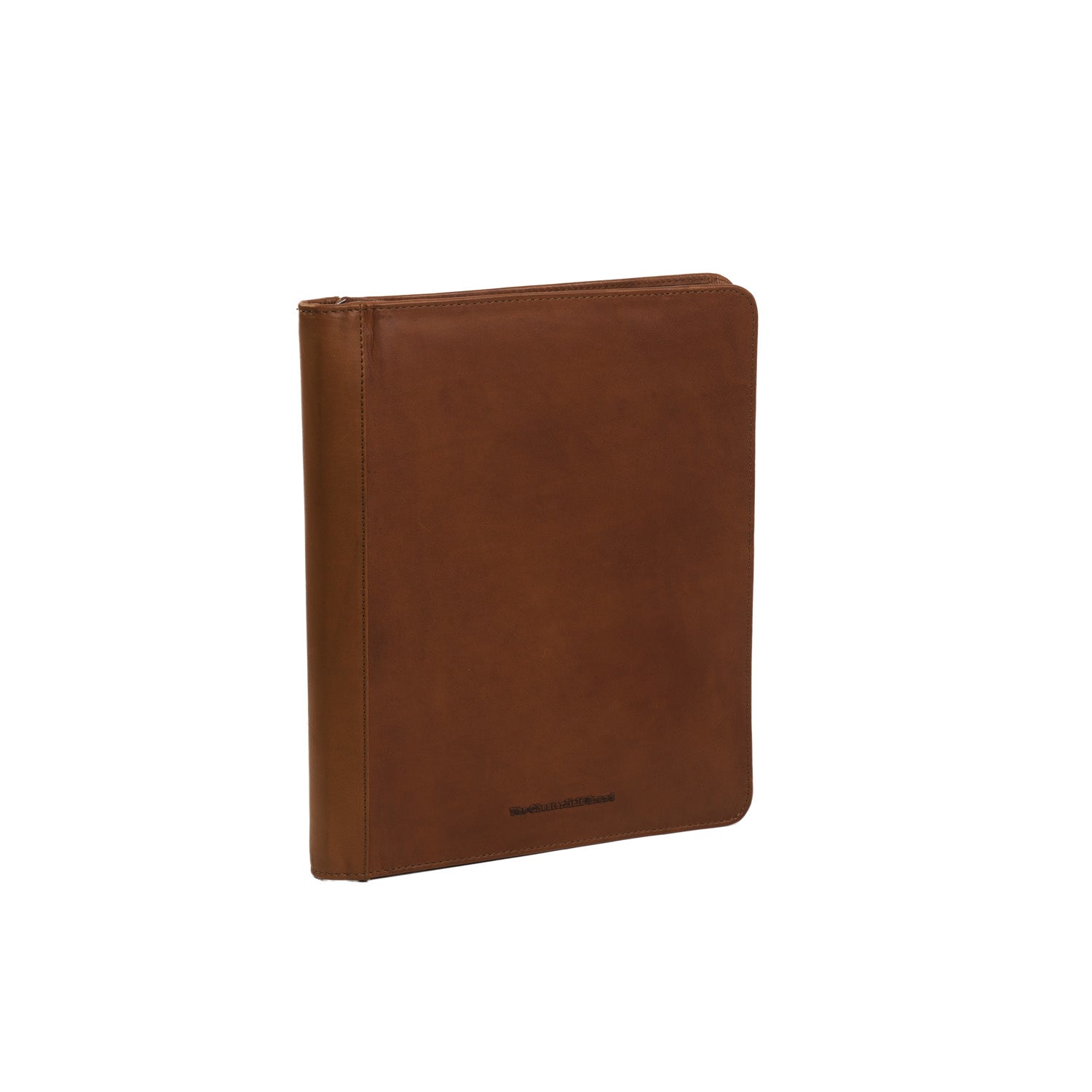 Cognac Leather Portfolio Barnet, front view