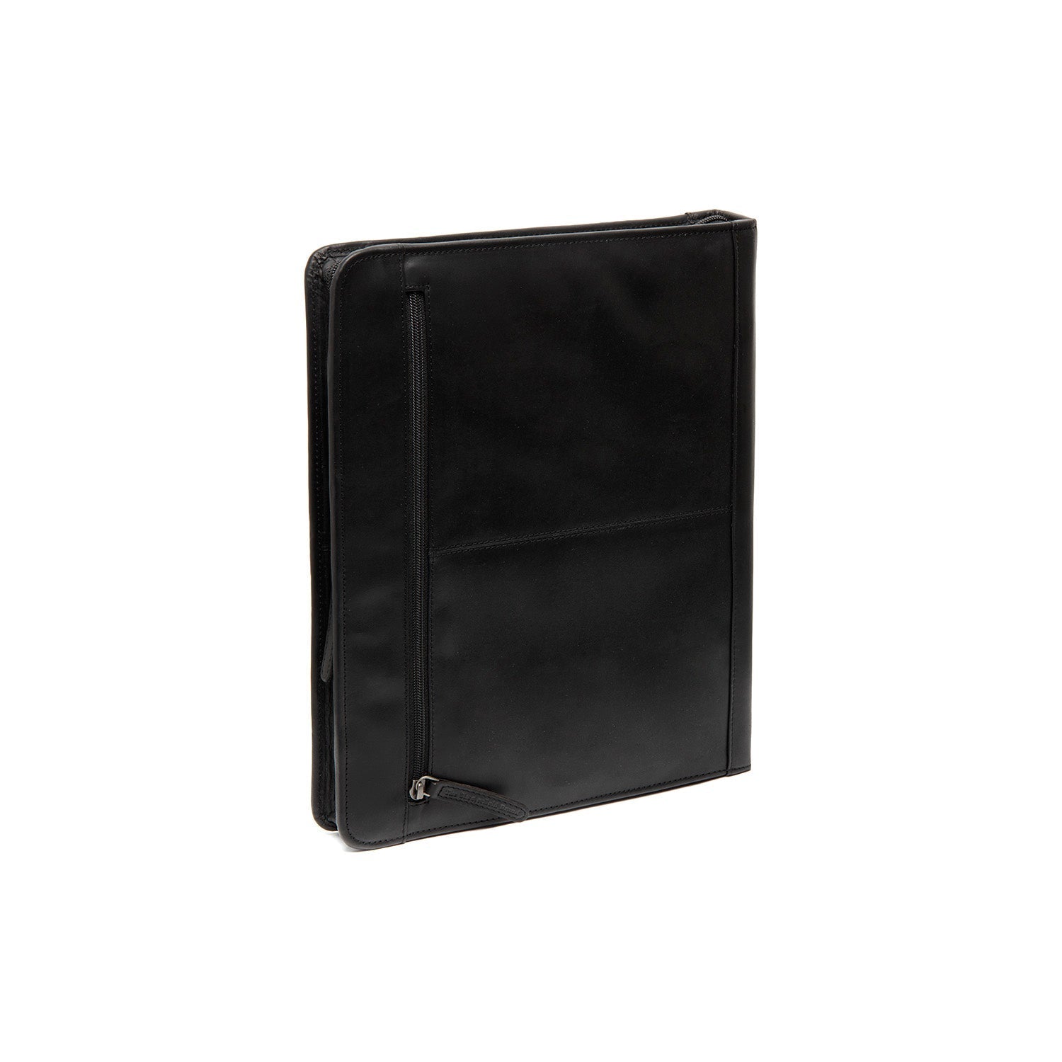 Black Leather Portfolio Moreton, detail view 4