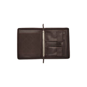 Brown Leather Portfolio Moreton, product view 2