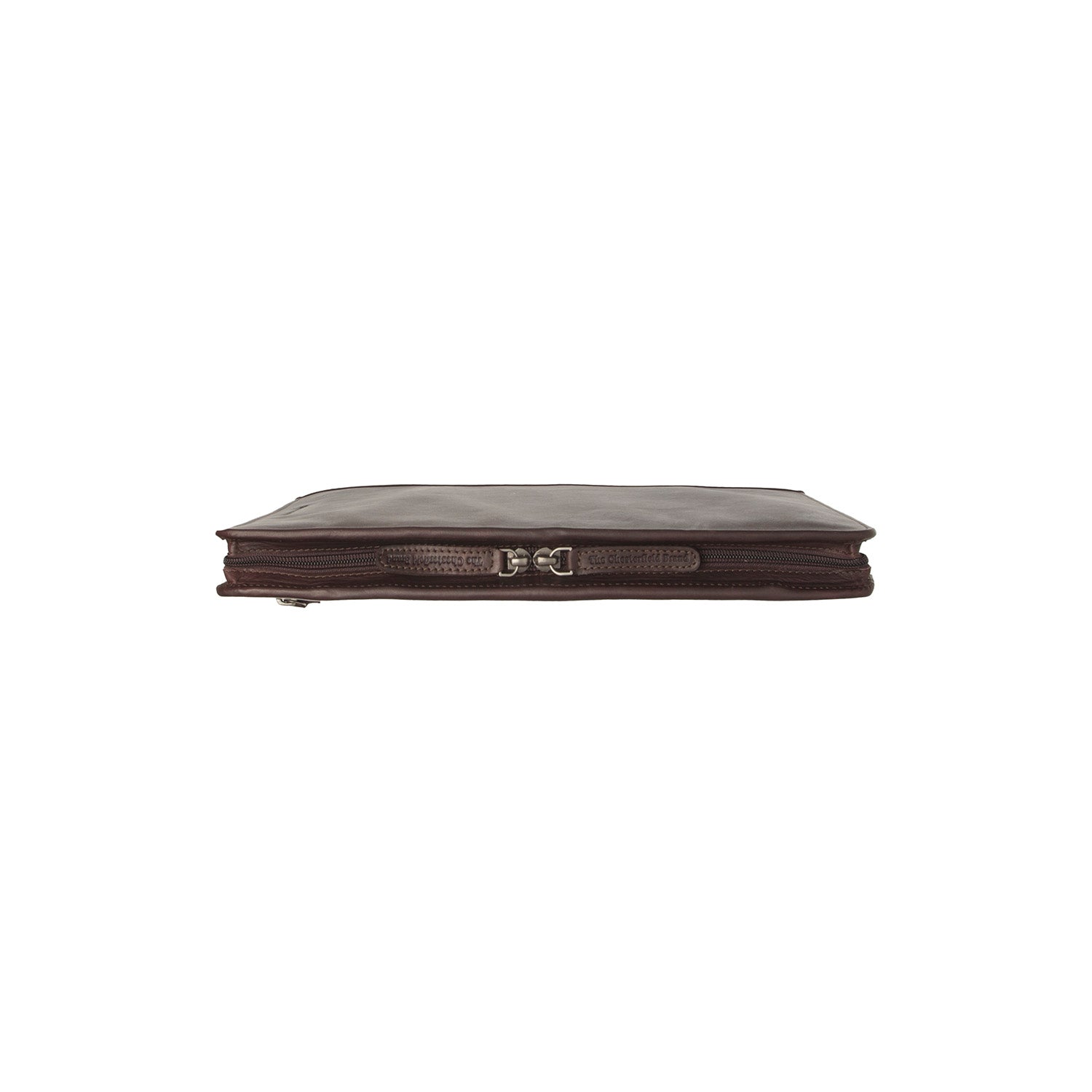 Brown Leather Portfolio Moreton, product view 3