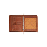 Cognac Leather Portfolio Moreton, product view 3