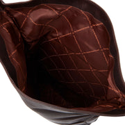 Brown Leather Roll-top Backpack Liverpool, detail view 3