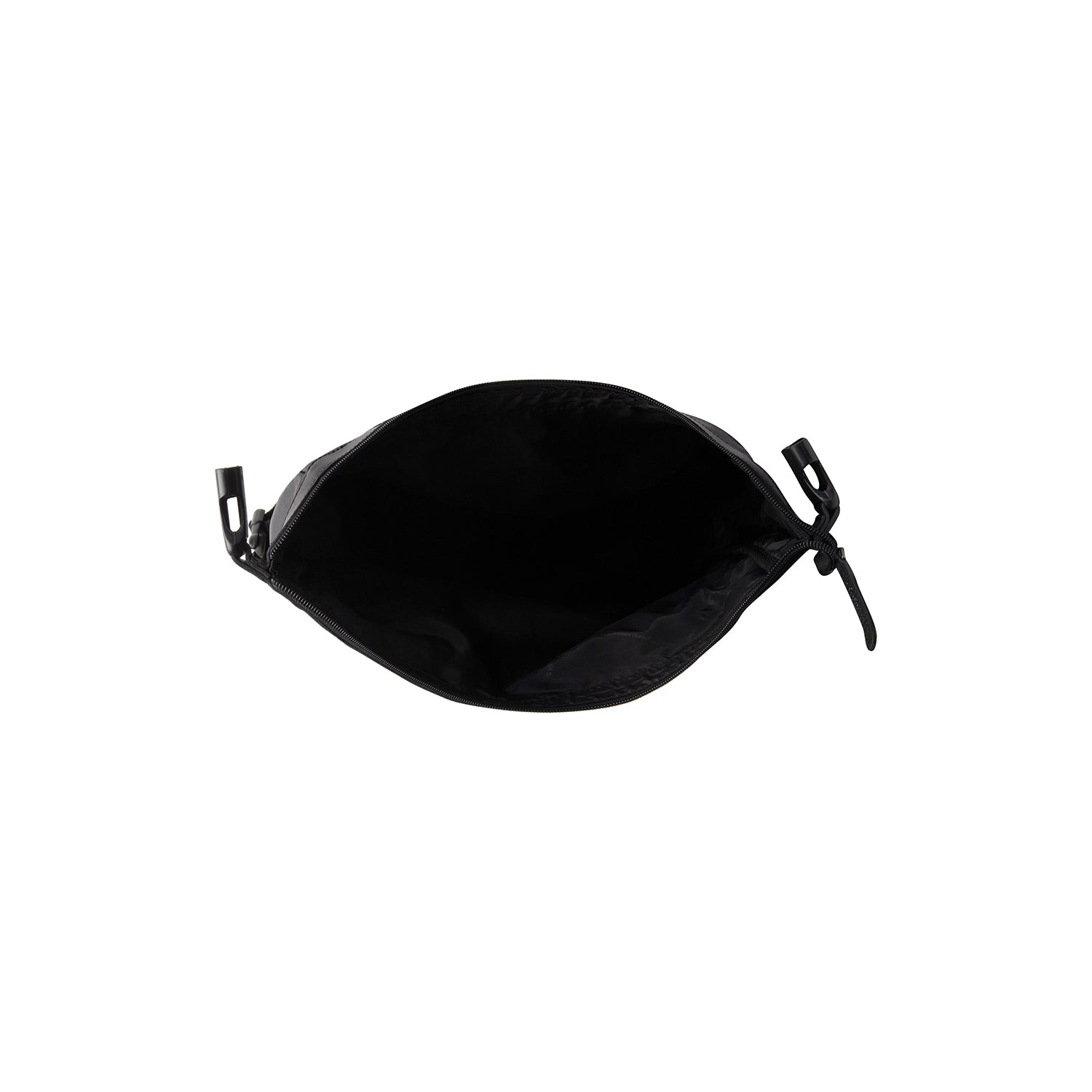 Black Leather Roll-top Backpack Remo, detail view 6