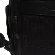 Black Leather Roll-top Backpack Remo, detail view 7
