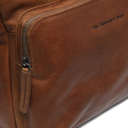 Cognac Leather Shopper Alicante, detail view 3