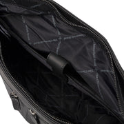 Black Leather Shopper Rome, product view 3