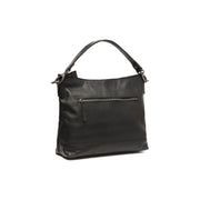 Black Leather Shoulder Bag Amelia, detail view 4